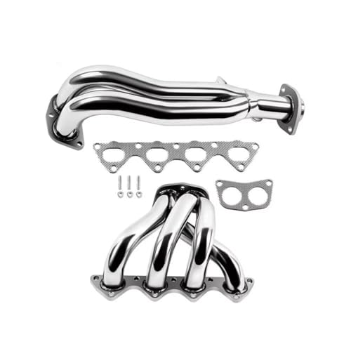 Terminales de escape Integra 1.8L B16 B18 y colectores de acero inoxidable 7