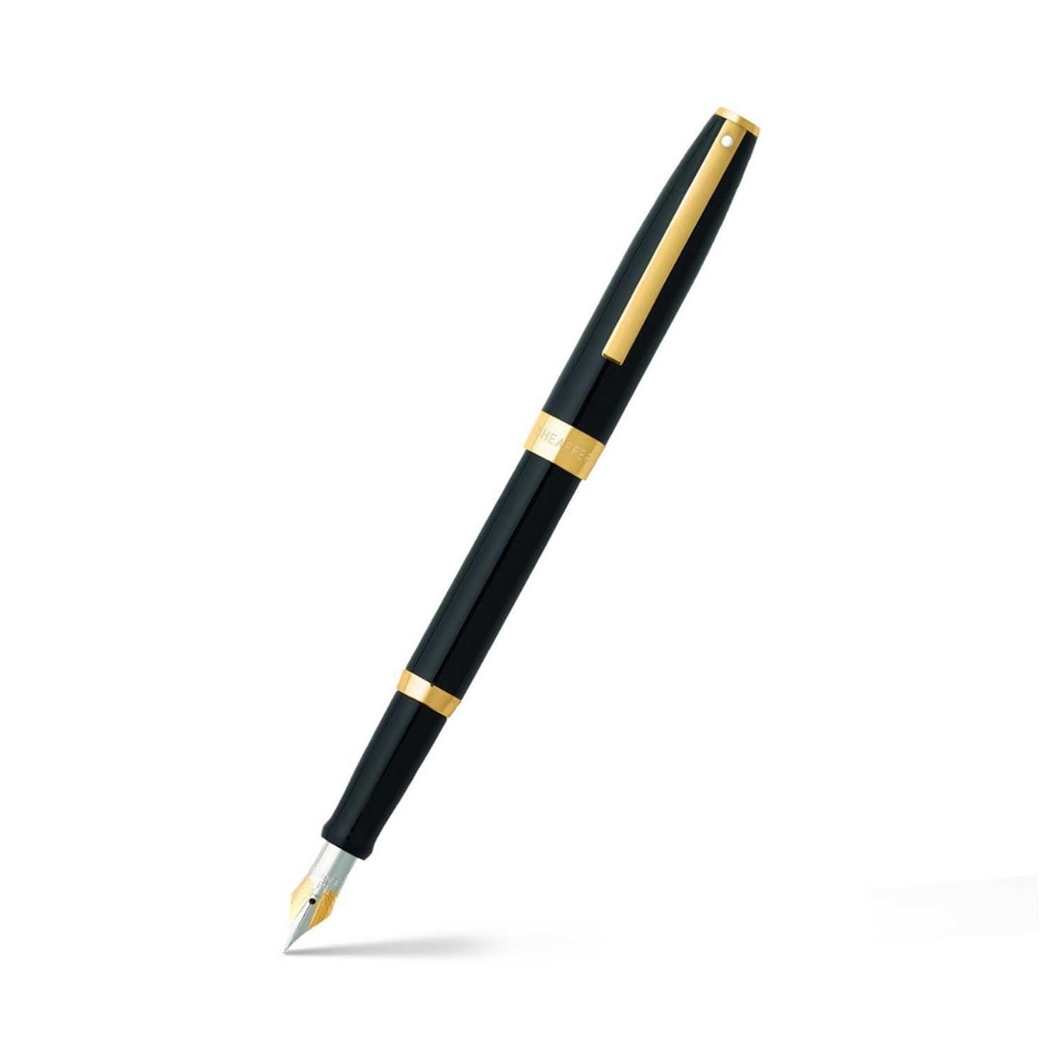 Sheaffer 94710 Sagaris Dolma Kalem, Medium Uç Siyah Altın