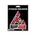 Rico Industries NCAA Louisville Cardinals Peg Pyramid Game, 4 x 4.5-
