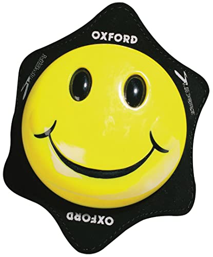 Oxford OX686 Smiler Motorcycle Knee Sliders Yellow