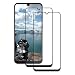 Produktbild BERYCH 2 Stück Panzerglas für Samsung Galaxy A30/A50/M30, Full Screen Panzerglasfolie 9H Härte, HD Displayschutzfolie, Displayschutzfolie, Anti-Kratzer, Anti-Bläschen, Einfacher Montage