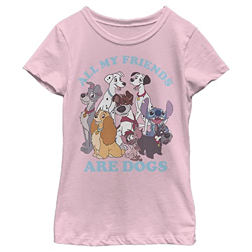 T-shirt Disney Dog Friends parfait pour les journées d'école et les jeux au parc