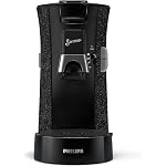Philips Senseo Select ECO-Kaffeepadmaschine, schwarz/gefleckt - Wahl der Kaffeestärke plus Memo-Funktion, aus recyceltem Kunststoff (CSA240/20) – Bild 4
