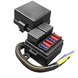 Le kit contient toutes les pièces clés : le kit contient une boîte à fusibles de relais pré-câblée, deux relais 12 V 80 A, six fusibles dans les supports ATC/ATO et un faisceau de câblage assorti pour que vous puissiez configurer et protéger plusieurs circuits sur les voitures, bateaux, camions et camping-cars.