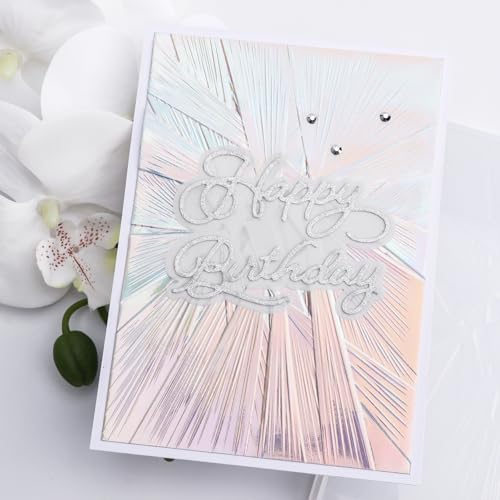 Briartw Pasta de gravação em relevo 3D para fazer cartões, adicionando detalhes texturizados à fabri