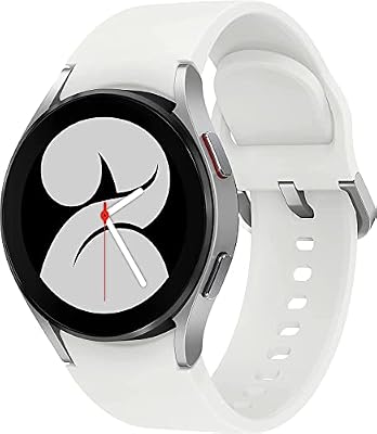 Samsung Galaxy Watch4 BT 40mm Orologio Smartwatch, Monitoraggio Salute, Fitness Tracker, Batteria lunga durata, Bluetooth, Silver, 2021 [Versione Italiana] (Ricondizionato)