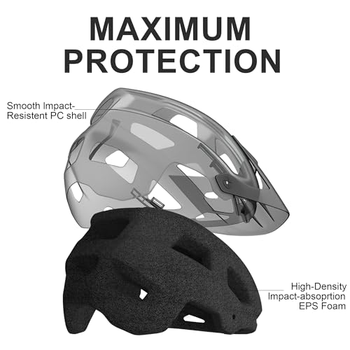 Mountain Bike Helmet Adult Men Women – Ultra Comfort, Super