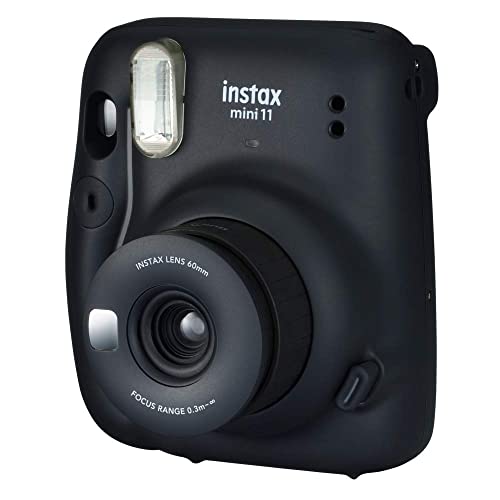 Câmera instantânea Fujifilm Instax Mini 11 Grafite + Filme Instax com 10 poses
