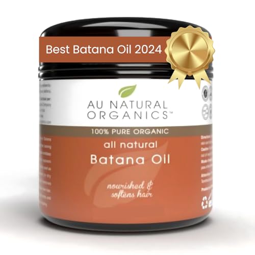 Au Natural Organics Batana Oil - Dr Sebi & Dr Truth Approved, Restores Damaged Hair, Thickens & Repairs Split Ends, Honduras Sourced, 8oz