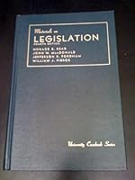 Materials on Legislation (University casebook series) 0882770454 Book Cover