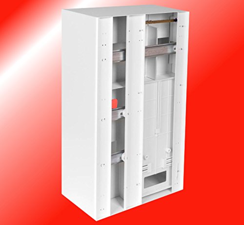 Armario para contadores, caja de distribución, distribuidor de pared, 3 fases y 25 fusibles