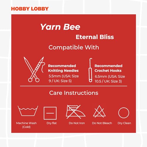 Image of Hobby Lobby Yarn Bee Soft & Sleek Yarn, 200 Brownie | 4 Medium Weight, 100% Low Pill Acrylic, 232 Yards Per Skein