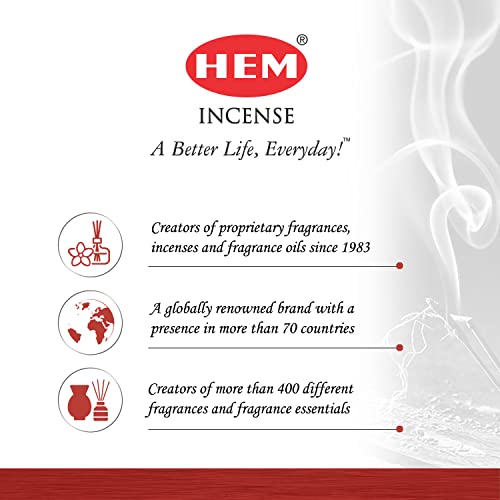 HEM Precious Rose Incense Sticks Pack Of 120 Count | Natural, Pure House & Flower Powder | Fresh & Long Lasting Fragrance | Aromatherapy Incense For Air Purifier, Stress Relief & Cleansing | 120 Count (Pack of 1) - Thumbnail 4