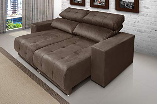 Sofá Retrátil e Reclinável Ellegance