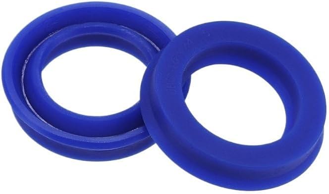 UN Radial Shaft Seal, 5pcs Type Polyethane Hydraulic Oil ID 8 9 10mm Cylinder Piston Sealing Ring Gasket, PU O-Ring(10X18X8mm)