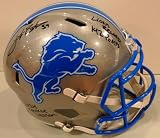 Jake Bates Autographed Detroit Lions Current On-Field Full Size Replica Helmet w/ 2 Inscriptions - Autographed NFL Helmets