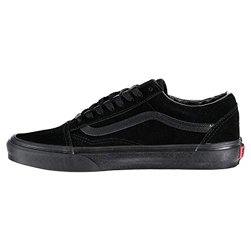 Vans Old Skool, Baskets Mixte, Noir (Suede), 42.5 EU