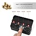 Compact Coin Holder for Car - 4 Compartment&Automatically Holds Coins Coin Organizer(1 Dollar,Quarter,Dimes) - Universal Center Console Coin Case for Car Taxi SUV Truck