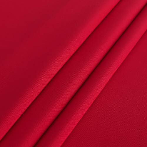 Image of FOLINS&HOME Red Rectangle Tablecloth, 52 x 70 Inch Waterproof Table Cloth