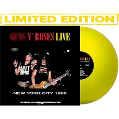 GUNS N' ROSES - New York City 1988: The Classic Live Radio Broadcast Collection, WW1 - FM - Limited Color Edition