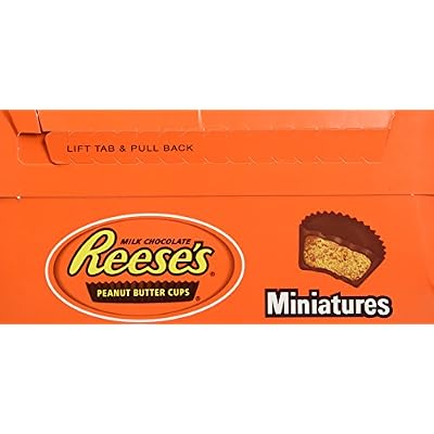 Reese's Miniature Peanut Butter Cups .31oz - 105 Cup Box