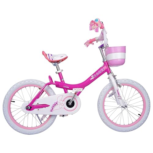Image of Royalbaby Princess Girls Kids Bike 12 14 16 18 20 Inch Children Bicycle with Basket for Age 3-12 Years