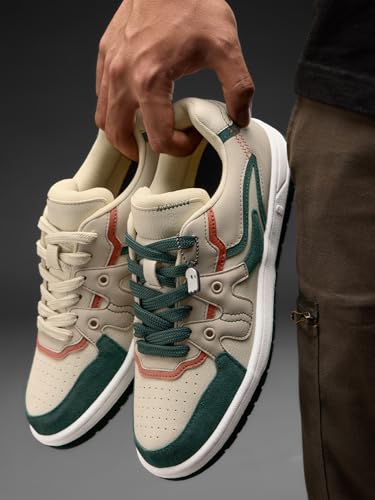 Image of The Souled Store Urban Blaze: Men and Boys Lace Up Low Top Sneakers