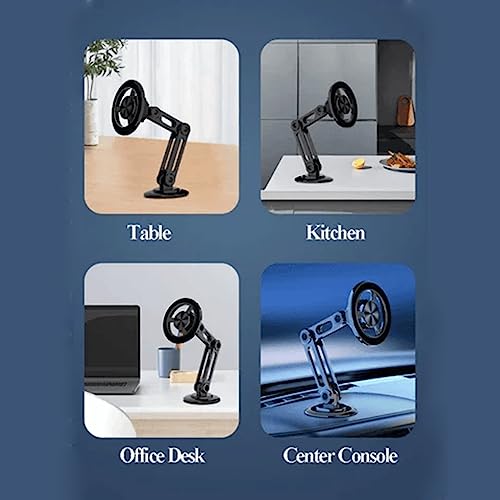 BINGONE Universal 360° PRO, Phone Mount for Car, Car Phone Holder Mount,Cell Phone Holder Car Dashboard Windshield Air Vent, Handsfree Dash Stand for Universal (Black)