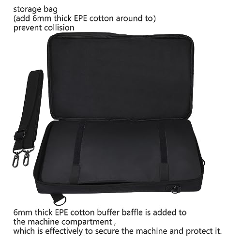Yaowanguan DJ Controller Tasche für Pioneer DJ DDJ-FLX4/DDJ-400 DJ/DDJSB3, für Roland DJ-202, Taschen für Hercules Inpulse 300,Hülle für Native Instruments Traktor Kontrol S2 Abdeckung Rucksack