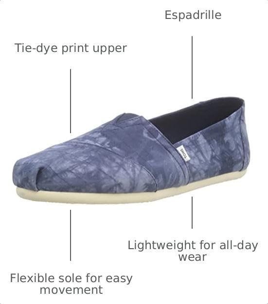 Image of TOMS Men's Alpargata Classic Slip-on Espadrille, Textile /Synthetic Upper