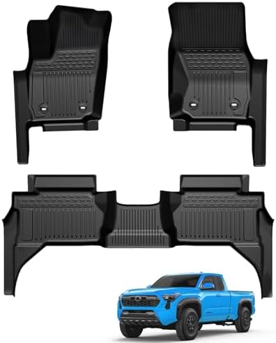 Floor Mats for Toyota Tacoma 2026 2025 2024 Double Cab Auto