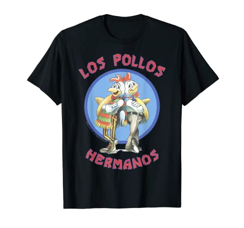 Maglietta Breaking Bad Los Pollos Hermanos – Unisex, Cotone Di Qualità, Stampata In UK