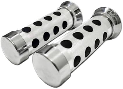 Chrome Machine Gun Motorcycle Grips for Honda Ace, Aero