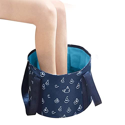 Preisvergleich Produktbild WGDPMGMZ usammenklappbareFußbadewanne Zusammenklappbare Eimer zum Einweichen Füße Tragbare Reisen Fußbadewanne Faltfuß Spa Einwäsches Waschbecken Wasserbehälter für Camping Picknick (Color : 1)