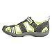 pediped Flex Sahara Water Sandal (Toddler/Little Kid), Grey Lime, 20 EU(5 E US Toddler)