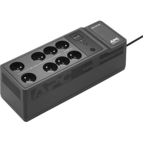 APC Back-UPS - Onduleurs parafoudre avec Batterie de Secours, monophasés Off-Line -650VA - 230V - 1USB - 6+2 Prises FR