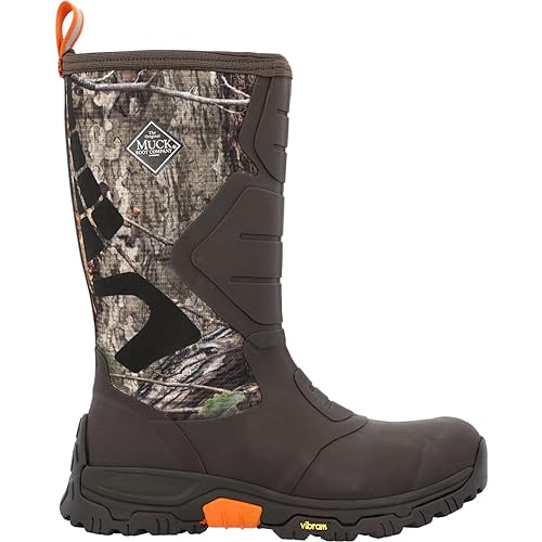 Muck Boot Men's Apex Pro Waterproof Flexible Shock-Absorbing Vibram Arctic Grip All Terrain Outdoor Winter Boots
