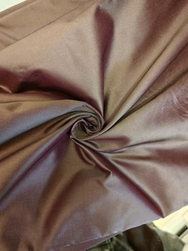 Tissu taffetas de soie violet poudré idéal robe de soirée et décoration créative