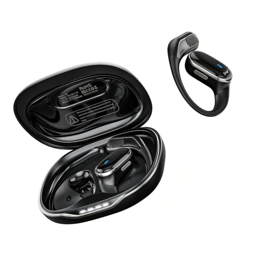 Image of TRAUSI Wireless Earbuds 50Hrs Playtime Bluetooth Headphones, Open Ear Earphones with IPX7 Waterproof Ear Buds