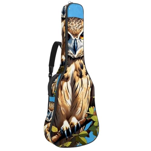 Sac de transport étanche antichoc pour guitare acoustique de 101,6 cm multicolore