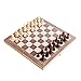 CZX 3 in 1 Schachbrett Lernspielzeug Magnetisch zusammenklappbares Schachspiel Tragbares Brettspiel Wohnaccessoires für Kinder und Erwachsene (Size : 30cm*30cm)