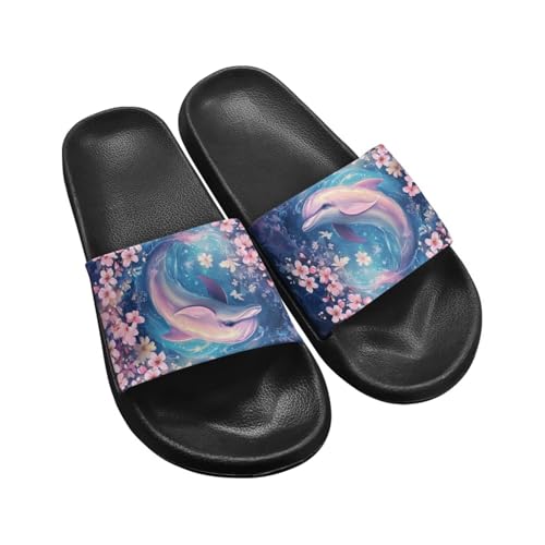 Slides for Women - Soft, Comfy, Relax Slippers, Non-slip Slides Womens, Easy to Clean, Shower, Swimming, Beach, Indoor and Outdoor Slides for Women