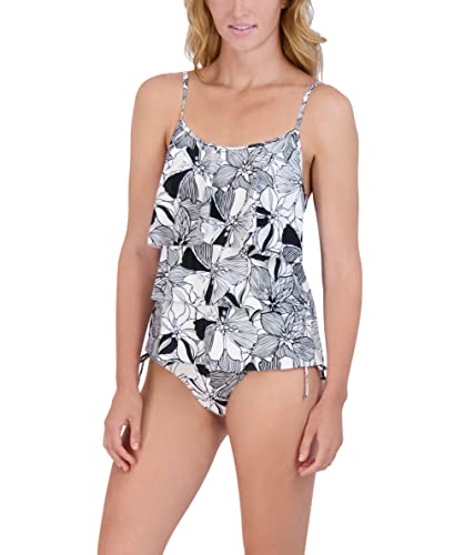 Stella Parker Women's Tankini Quick Dry, Tummy Control, 2 Piece Swimsuit Set, Adjustable, Bathing Suits2