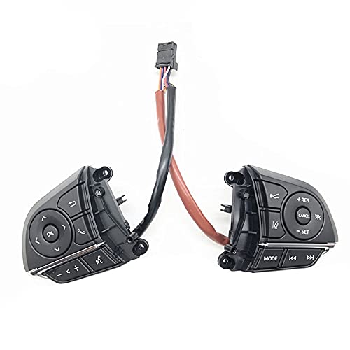 LINMAN Part NO. PA6-GF30 Compatible With Toyota Avalon Camry 2018 2019 2020， Steering Wheel Remote Cruise Control Button Switch Car Switches
