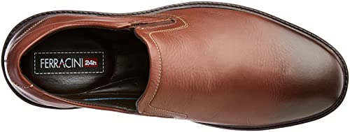 Sapato Slipper Ferracini Monterrey Masculino, Gold Plus Havana, 39