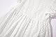 Beganly Mädchen Elegante Prinzessin Spitzenkleid Kleinkind Vintage Pom Pom Flatterärmel Party Kleider Weiß 100 (White)