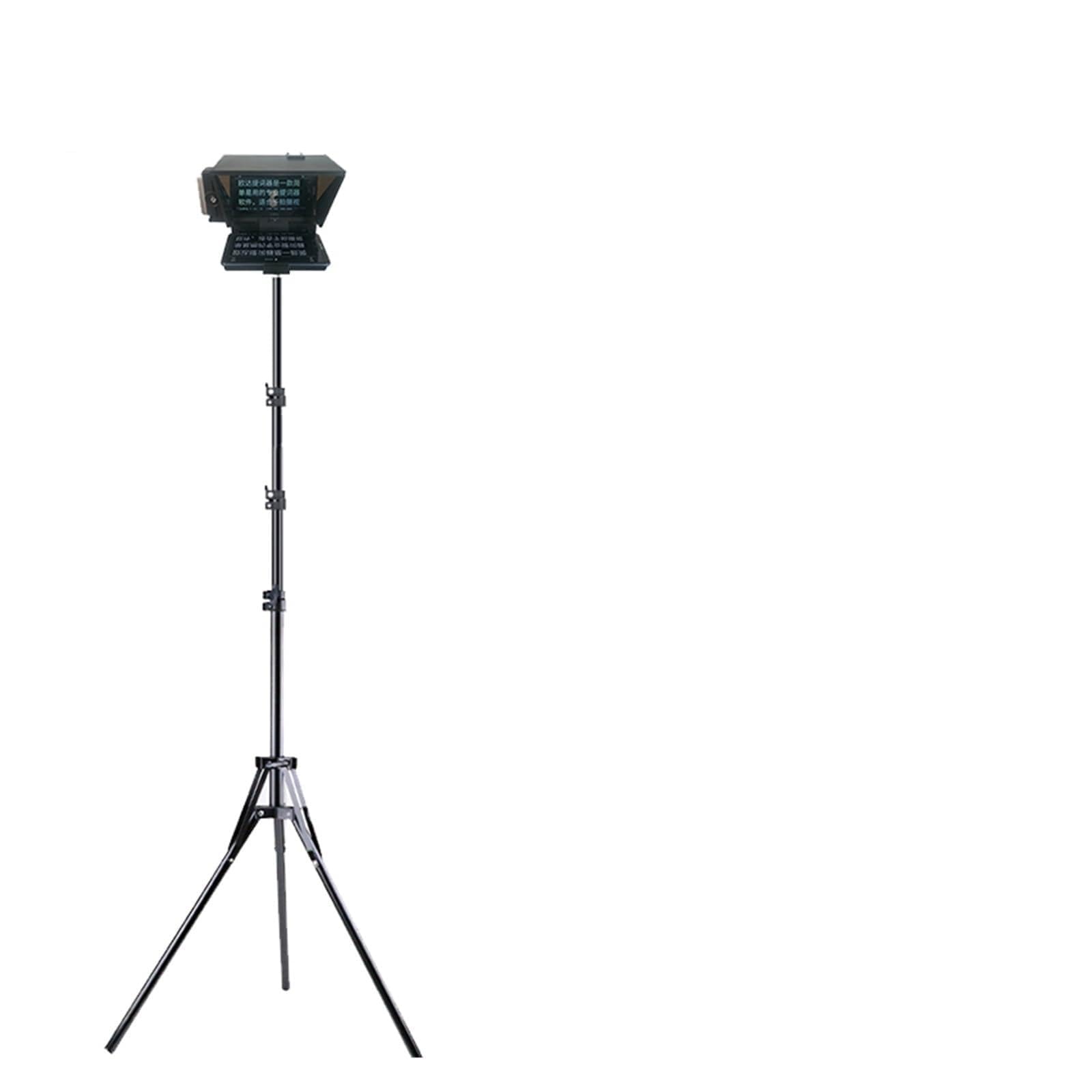 Teleprompter, Tragbarer Teleprompter for Smartphone-DSLR-Aufzeichnung von Live-Übertragungen, Inscriber-Teleprompter-Artefaktvideo mit Fernbedienung, Online-Lehre Live-Streaming(Kit 5)
