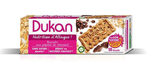 Dukan Biscuits de Son d'Avoine aux Pépites de Chocolat 225 g Cover