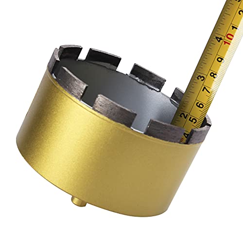 3-1/8 Inch Diamond Concrete Hole Saw Masonry Core Drill Bit Heavy Duty For Brick, Cinder Block, Pavement, Foundation Walls, Concrete Standard Drill Shank #TOP2