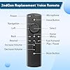 Telecomando di ricambio vocale (2° gen) adatto per Smart TV Stick (2° Gen & 3° Gen & Lite & 4K), telecomando di ricambio adatto per Smart TV Cube (1° Gen & 2° gen), nero #5